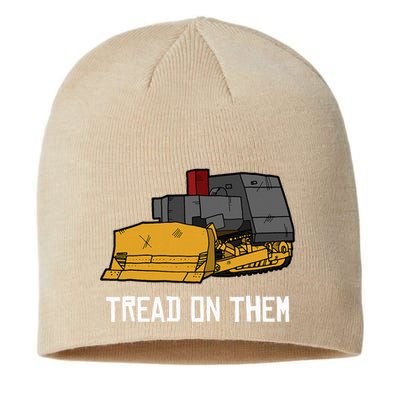 Killdozer Tread On Them Modified Bulldozer Tank Sustainable Beanie