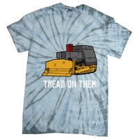 Killdozer Tread On Them Modified Bulldozer Tank Tie-Dye T-Shirt
