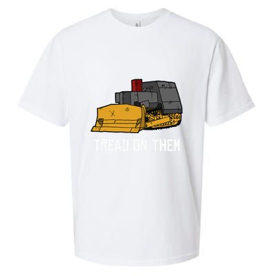 Killdozer Tread On Them Modified Bulldozer Tank Sueded Cloud Jersey T-Shirt