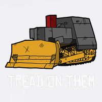 Killdozer Tread On Them Modified Bulldozer Tank Cool Comfort Performance Bucket Hat