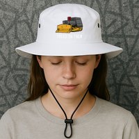 Killdozer Tread On Them Modified Bulldozer Tank Bucket Hat