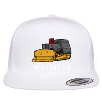 Killdozer Tread On Them Modified Bulldozer Tank Flatbill Hat