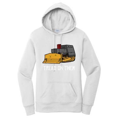 Killdozer Tread On Them Modified Bulldozer Tank Women's Pullover Hoodie