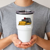 Killdozer Tread On Them Modified Bulldozer Tank Tumbler