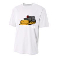 Killdozer Tread On Them Modified Bulldozer Tank Youth Performance Sprint T-Shirt
