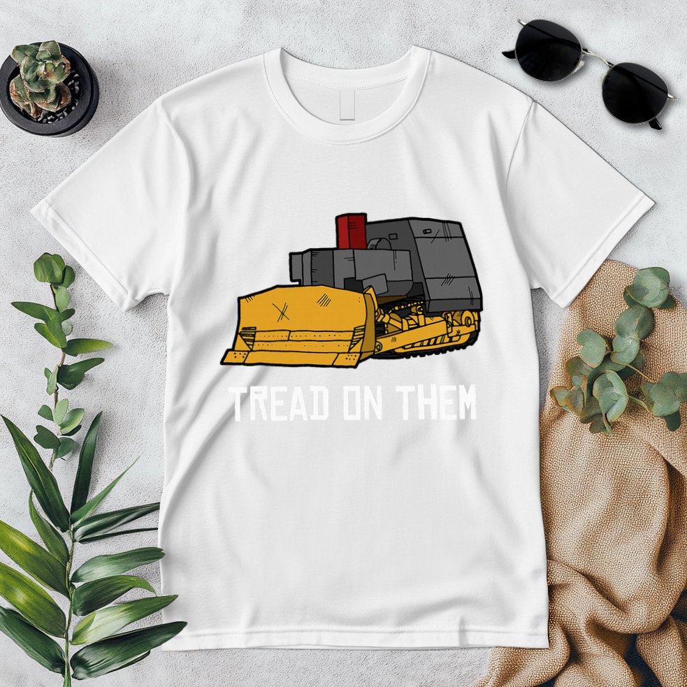 Killdozer Tread On Them Modified Bulldozer Tank Premium T-Shirt