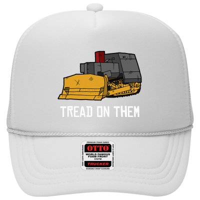 Killdozer Tread On Them Modified Bulldozer Tank Trucker Hat