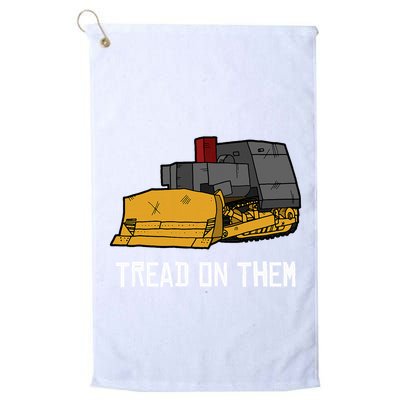 Killdozer Tread On Them Modified Bulldozer Tank Golf Towel