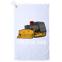 Killdozer Tread On Them Modified Bulldozer Tank Golf Towel