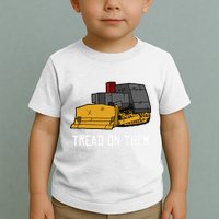 Killdozer Tread On Them Modified Bulldozer Tank Toddler T-Shirt