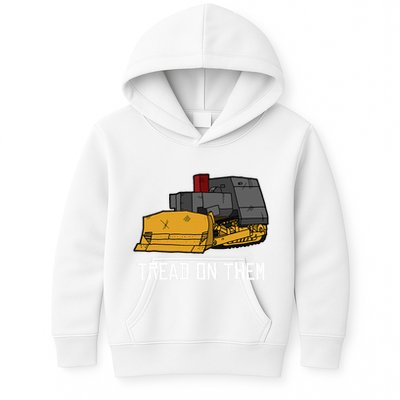 Killdozer Tread On Them Modified Bulldozer Tank Kids Hoodie