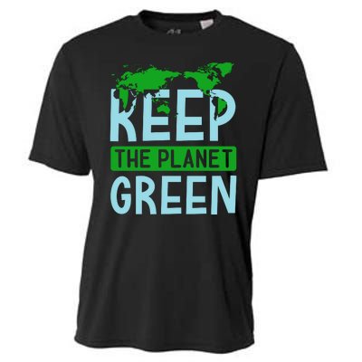 Keep The Planet Green Cooling Performance Crew T-Shirt