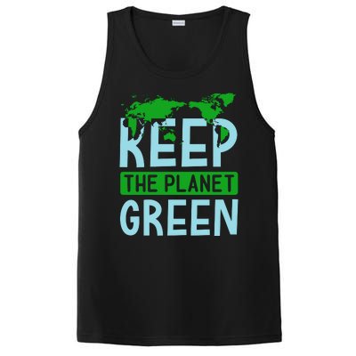 Keep The Planet Green PosiCharge Competitor Tank