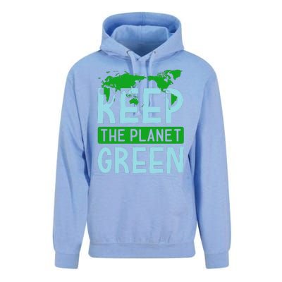 Keep The Planet Green Unisex Surf Hoodie