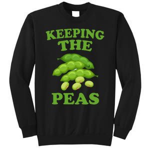 Keeping The Peas Green Bean Thanksgiving Family Matching Sweatshirt