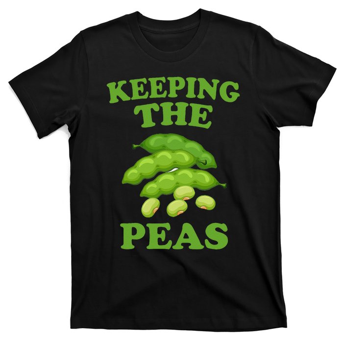 Keeping The Peas Green Bean Thanksgiving Family Matching T-Shirt