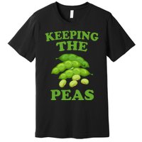 Keeping The Peas Green Bean Thanksgiving Family Matching Premium T-Shirt