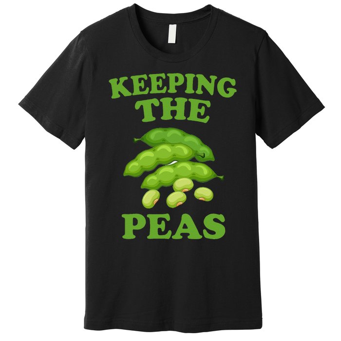 Keeping The Peas Green Bean Thanksgiving Family Matching Premium T-Shirt