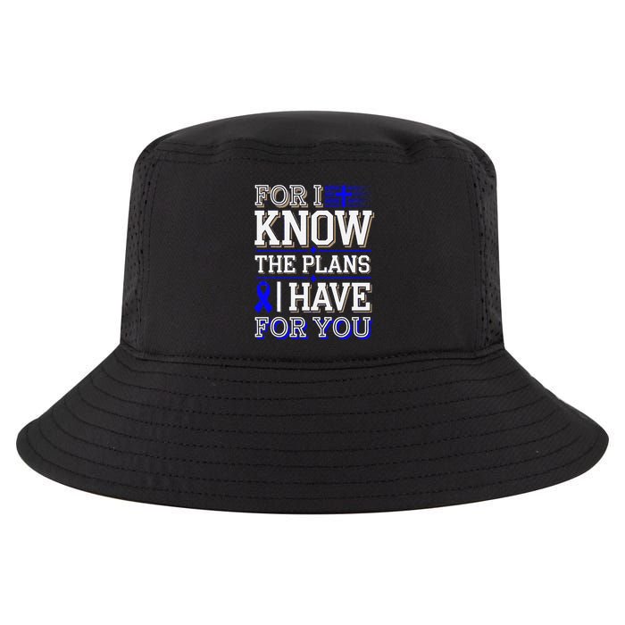 Know The Plans For You Juvenile Arthritis Awareness Cool Comfort Performance Bucket Hat