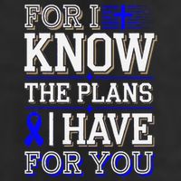 Know The Plans For You Juvenile Arthritis Awareness Cool Comfort Performance Bucket Hat