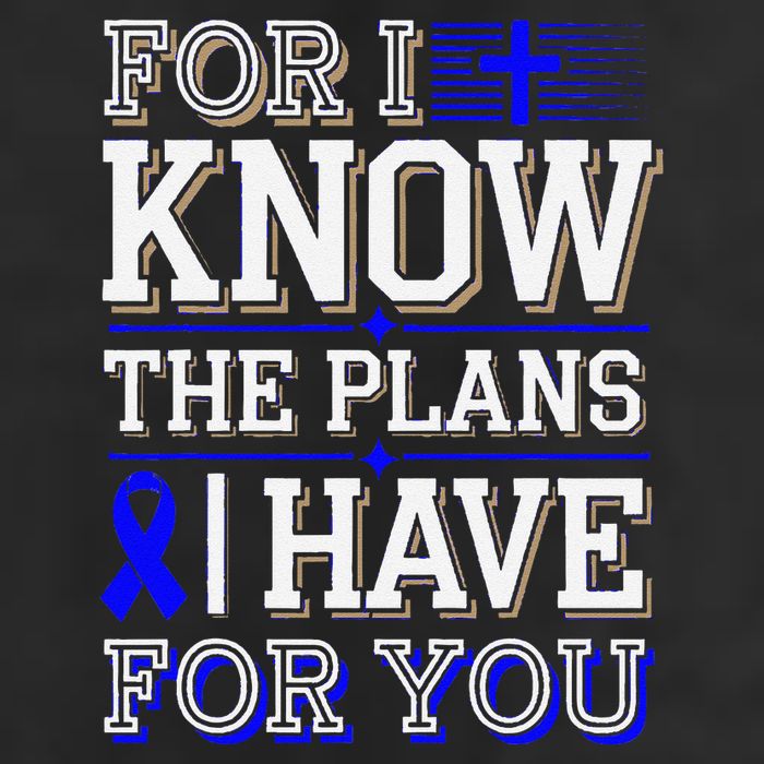 Know The Plans For You Juvenile Arthritis Awareness Cool Comfort Performance Bucket Hat
