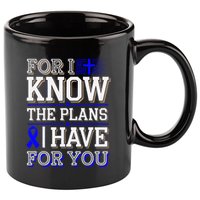 Know The Plans For You Juvenile Arthritis Awareness 11oz C Handle Ceramic Mug