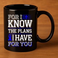 Know The Plans For You Juvenile Arthritis Awareness 11oz C Handle Ceramic Mug