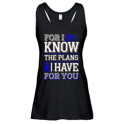 Know The Plans For You Juvenile Arthritis Awareness Ladies Essential Flowy Tank