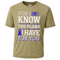 Know The Plans For You Juvenile Arthritis Awareness Cooling Performance Crew T-Shirt