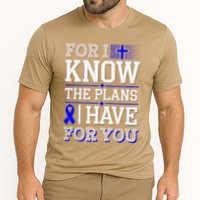 Know The Plans For You Juvenile Arthritis Awareness Cooling Performance Crew T-Shirt