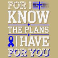 Know The Plans For You Juvenile Arthritis Awareness Cooling Performance Crew T-Shirt
