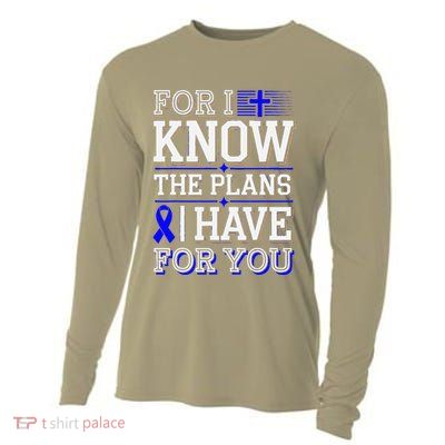 Know The Plans For You Juvenile Arthritis Awareness Cooling Performance Long Sleeve Crew