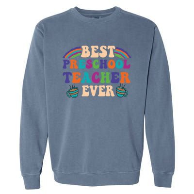 Kindergarten Teacher Preschool Teacher For Kindergarten Gift Garment-Dyed Sweatshirt