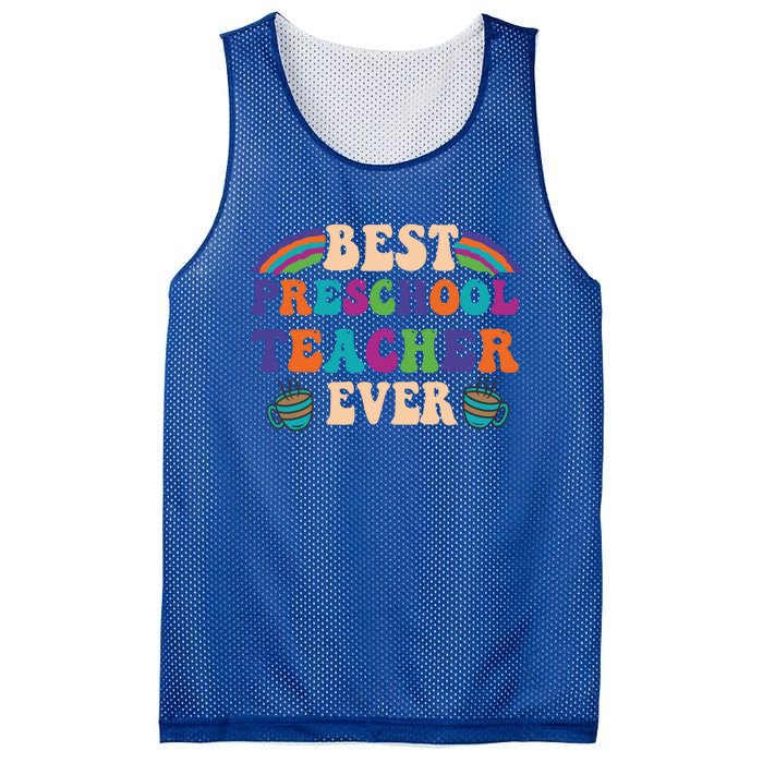 Kindergarten Teacher Preschool Teacher For Kindergarten Gift Mesh Reversible Basketball Jersey Tank