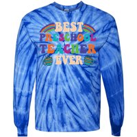 Kindergarten Teacher Preschool Teacher For Kindergarten Gift Tie-Dye Long Sleeve Shirt