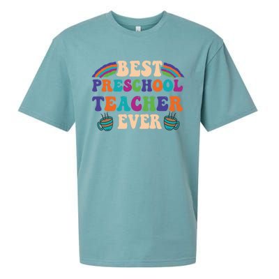 Kindergarten Teacher Preschool Teacher For Kindergarten Gift Sueded Cloud Jersey T-Shirt