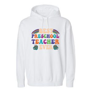 Kindergarten Teacher Preschool Teacher For Kindergarten Gift Garment-Dyed Fleece Hoodie