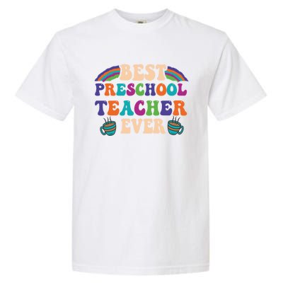 Kindergarten Teacher Preschool Teacher For Kindergarten Gift Garment-Dyed Heavyweight T-Shirt