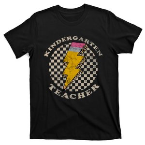 Kindergarten Teacher Retro Kinder Crew Back To School T-Shirt