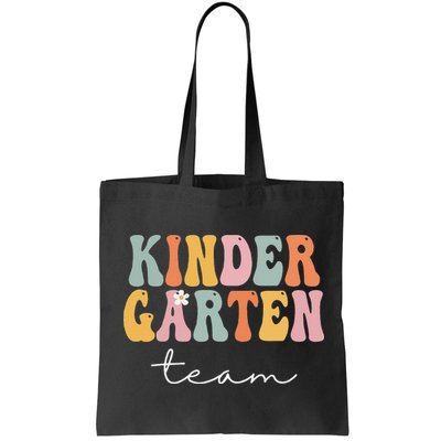Kindergarten Team Retro Groovy Vintage First Day Of School Bag