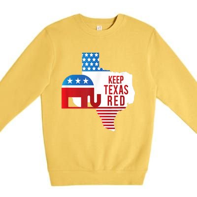 Keep Texas Red 2024 Election Republicans Vote Premium Crewneck Sweatshirt