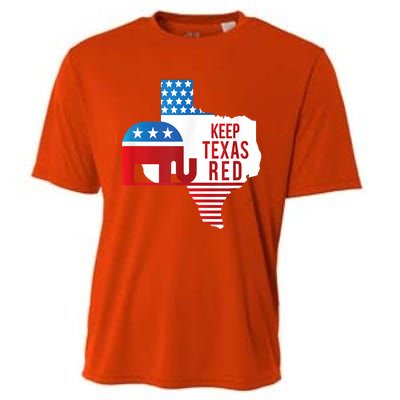 Keep Texas Red 2024 Election Republicans Vote Cooling Performance Crew T-Shirt