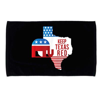 Keep Texas Red 2024 Election Republicans Vote Microfiber Hand Towel