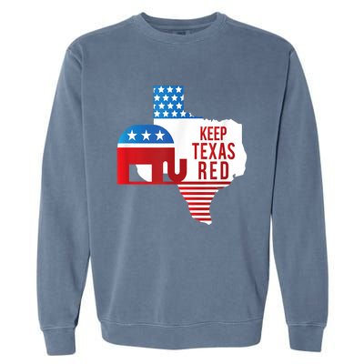 Keep Texas Red 2024 Election Republicans Vote Garment-Dyed Sweatshirt