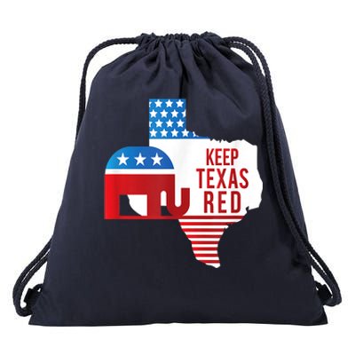 Keep Texas Red 2024 Election Republicans Vote Drawstring Bag