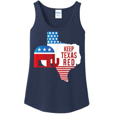 Keep Texas Red 2024 Election Republicans Vote Ladies Essential Tank