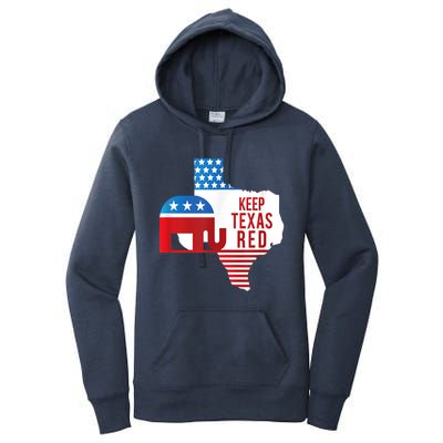 Keep Texas Red 2024 Election Republicans Vote Women's Pullover Hoodie