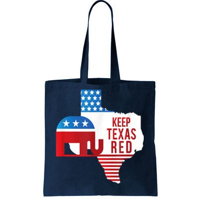 Keep Texas Red 2024 Election Republicans Vote Tote Bag