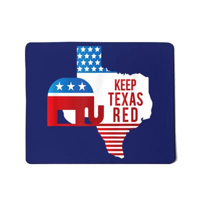 Keep Texas Red 2024 Election Republicans Vote Mousepad