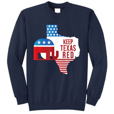 Keep Texas Red 2024 Election Republicans Vote Tall Sweatshirt